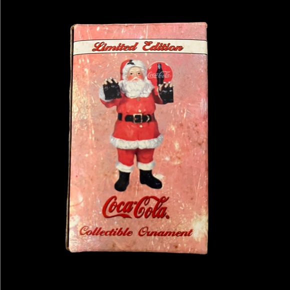 Vintage 2000 Coca Cola Santa Limited Edition Ornament "Merry Christmas to You " - Picture 6 of 11